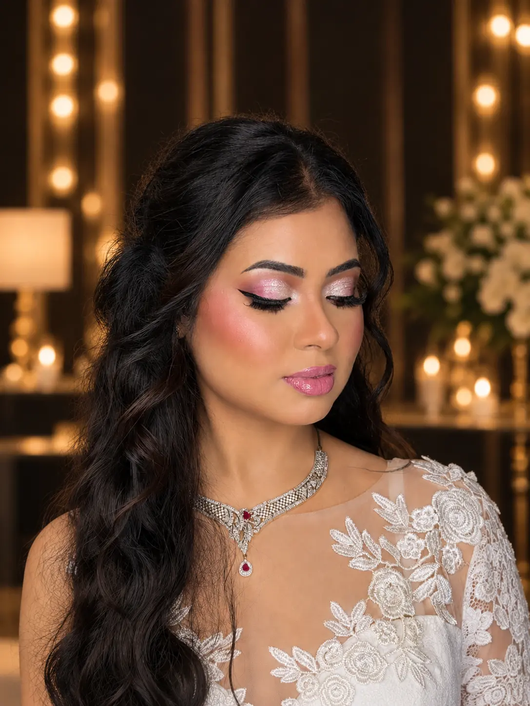 Court Wedding Look